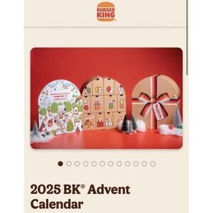 2025 Burger King Advent Calendar Confirmed Presale